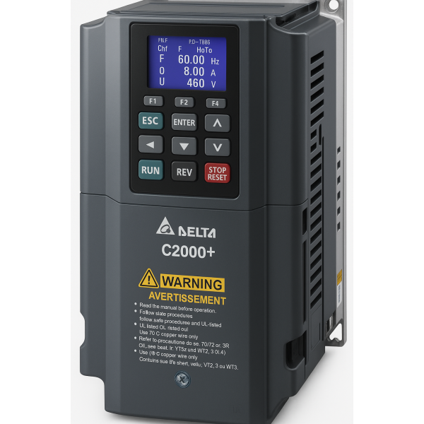 Частотний перетворювач Delta VFD C2000 VFD550C63A 55кВт 3ф 690В