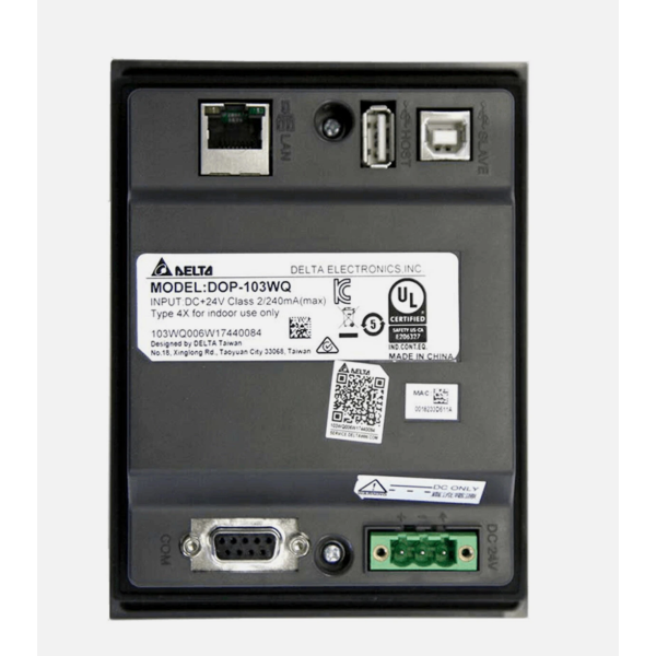 Сенсорна панель Delta DOP-103WQ – 4.3" HMI з розширеним функціоналом