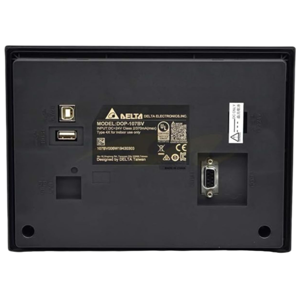 Сенсорна панель Delta DOP-107BV – 7" HMI для систем автоматизації
